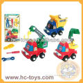 Kids funny intelligent diy model car toy,DIY toy disassembly truck